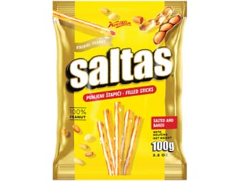 Koestlin Saltas salty sticks with peanuts 100 g