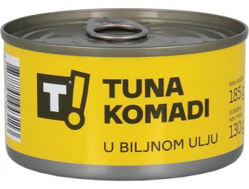 T! tuna komadi, 185 g