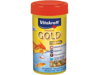 Vitakraft Premium Gold Pokarm dla złotych rybek Flake-Mix 100 ml