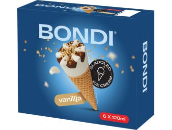 Wafelek do lodów Bondi Vanilla 6x120 ml