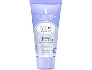 Afrodita Kids Natural Dziecięcy krem ​​nawilżający do twarzy i ciała 75 ml