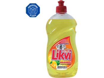 Saponia Likvi Ultra originální mycí prostředek na ruční mytí nádobí 450 ml