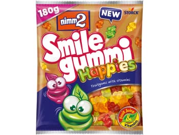 Nimm2 Happyes gumeni bomboni 180 g