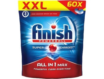 Finish tablets for dishes All in 1 60 pieces