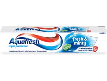 Aquafresh fresh&minty pasta za zube, 75 ml