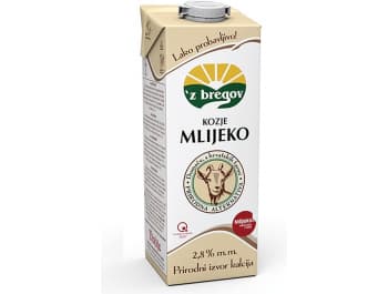 Vindija 'z bregov goat's milk 1 L