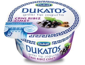 Dukat Dukatos yogurt greco ribes nero cannella 150 g