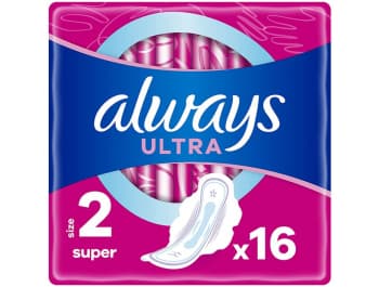 Always Hygienepads ultralang 2 x 8 Stk