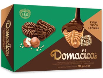 Kraš Domaćica Teegebäck Extra Schoko Haselnuss 220 g