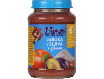 Podravka Lino Baby porridge of apples and plums with semolina 190 g