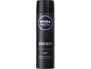 Nivea men Deep deodorant spray, 150 ml