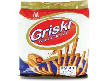 Griski słone paluszki z orzeszkami ziemnymi 250 g