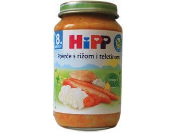 Dječja hrana, 220 g, teletina/povrće/riža, Hipp