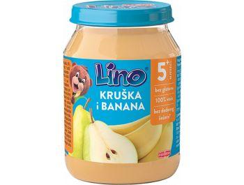 Baby food, 190 g, pear / banana, Hipp