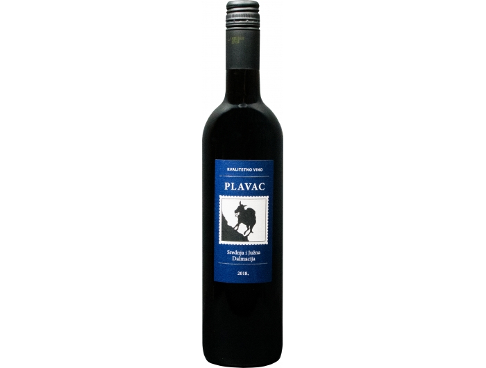 Badel Plavac mali kvalitetno crno vino 0,75 L